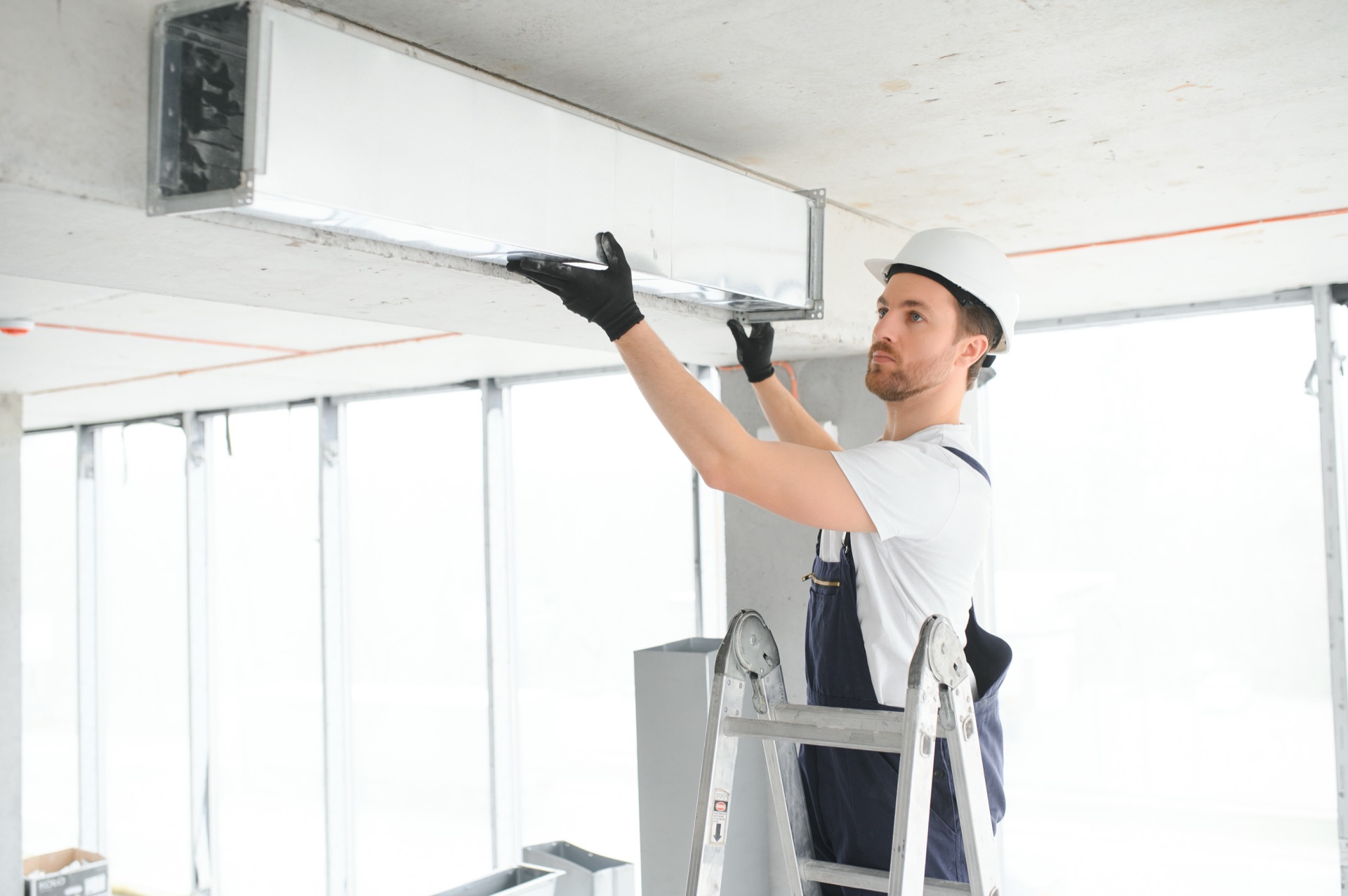 Gulf Coast HVAC warehouse and equipment
